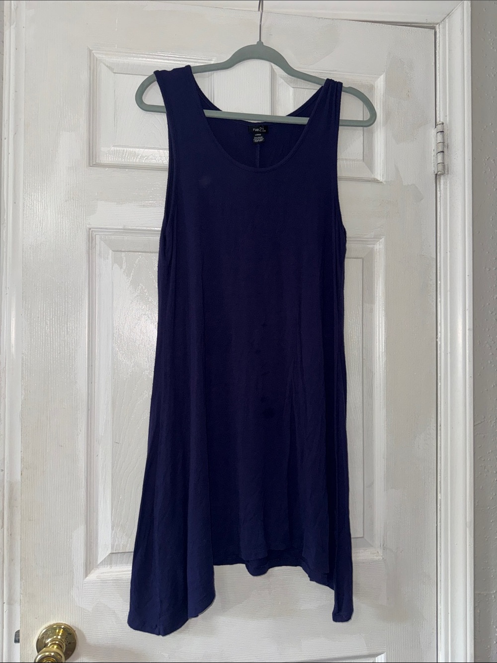 Rue21 Navy Blue Sleeveless Midi Dress